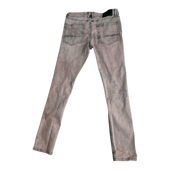 Switch Remarkable Slim Taper Fit Distressed Jeans | Men's Size 32x32 Streetwear - Picture 2 of 9